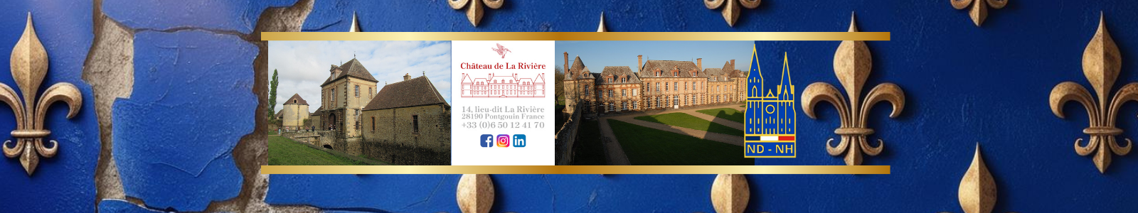 Visite privée du Château de La Rivière – Dimanche 26 avril à 14h30