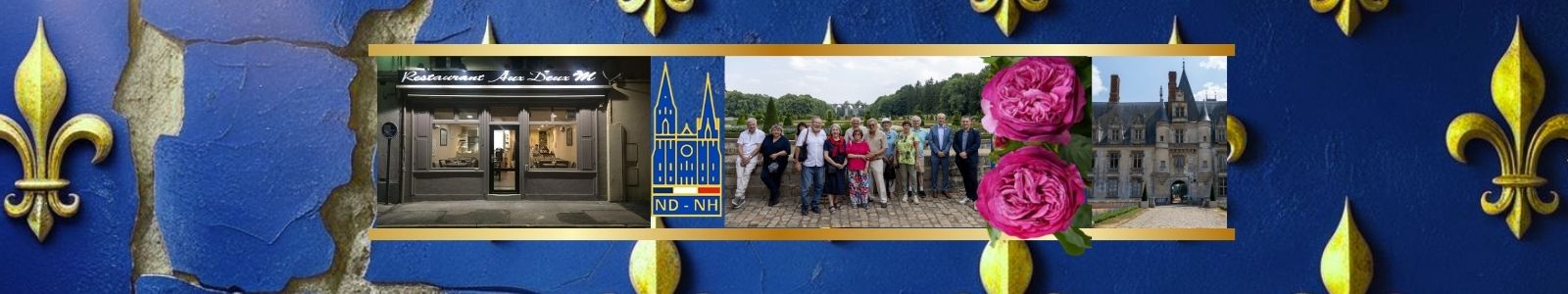 Une journée à Maintenon🍽️⛪🏰avec 15 membres de l’association ND-NH samedi 18 juillet 2026.