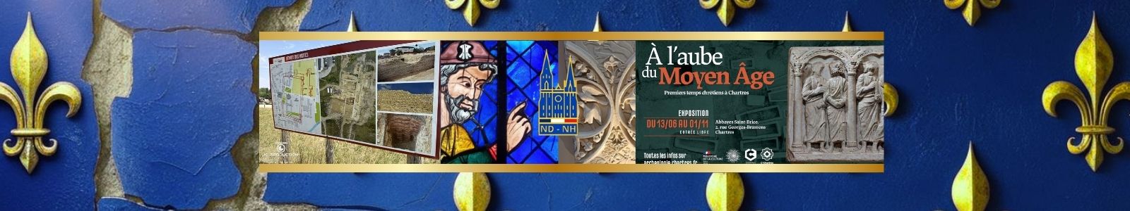 A la découverte du sanctuaire gallo-romain de Saint-Martin-au-Val et de l'exposition « À l’aube du Moyen Âge » : les premiers temps chrétiens à Chartres