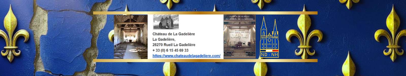 Festival de Musique à La Gadelière 🏰 de l'été 2026