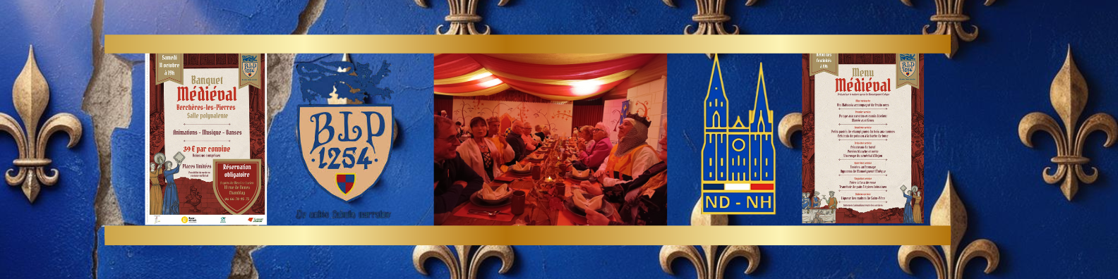 Banquet Médiéval à Berchères-les-Pierres