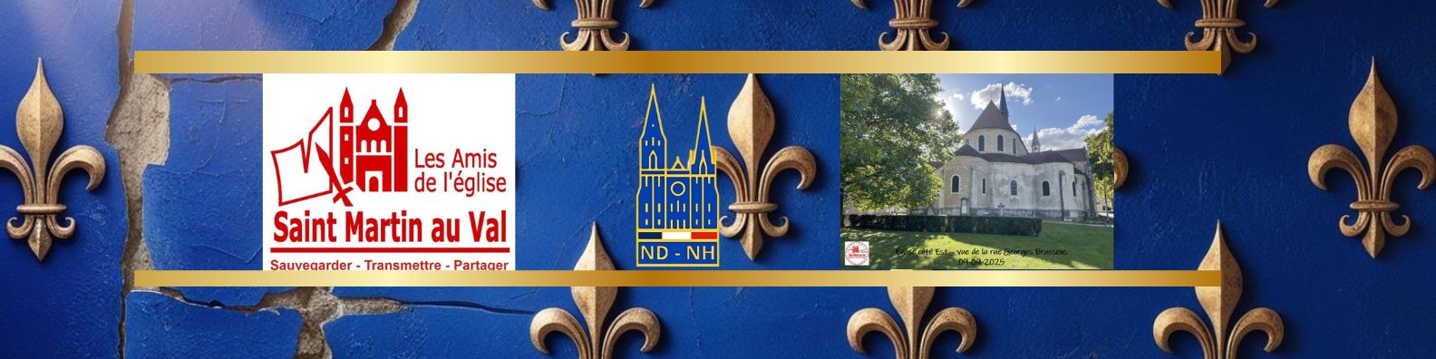Promotion de l'association « les amis de l’église Saint-Martin-Au-Val de Chartres » crée en février 2025.